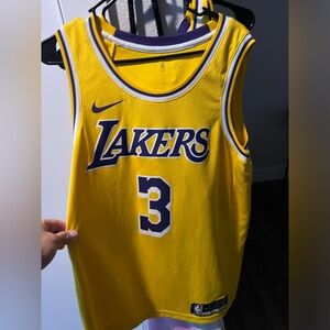 Los Angeles Lakers Anthony Davis Icon Edition NBA Swingman Jersey #3 Large 48